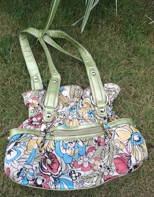Bolso de Mano Kathy Van Zeeland Patrón Floral  Foto 1 de 4