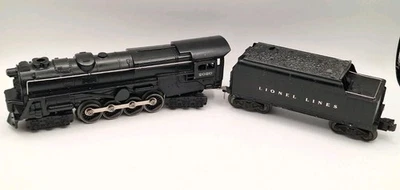 Vintage 1947-49 Lionel Atomic Locomotive #2020  6-8-6 W Tender Serviced & Tested - Image 1 of 4