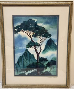 Pintura en acuarela "Hermosa Hawaii" de Ann Guenther - Imagen 1 de 20