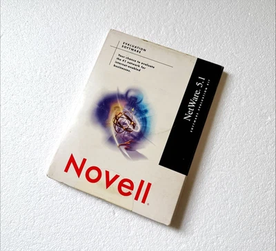 1999 Vintage Novell NetWare 5.1 Evaluation Kit Worldwide Edition, Collectible - Image 1 of 4