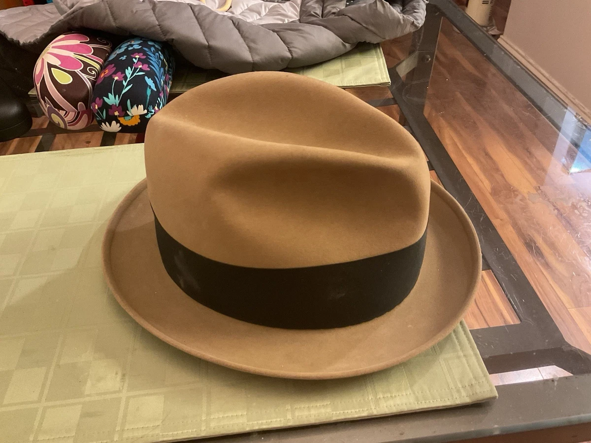 Dobbs Fedora 7 3/8 Size Hats for Men for sale | eBay Vintage dobbs