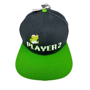 Universal Studios Super Nintendo World Luigi Player 2 Baseball Hat Cap New - Picture 1 of 15