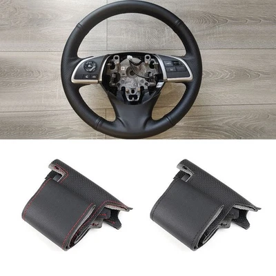 Car Steering Wheel Cover For Mitsubishi Outlander 2013 2014  ASX L200 2015 2016 - Image 1 of 4
