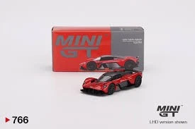 MINIGT ASTON MARTIN VALKYRIE - HYPER RED - 766 - SCALA 1:64 - Immagine 1 di 4
