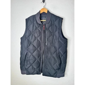 Nike Mens Size XL Puffer Vest Black Quilted Casual - Picture 1 of 8