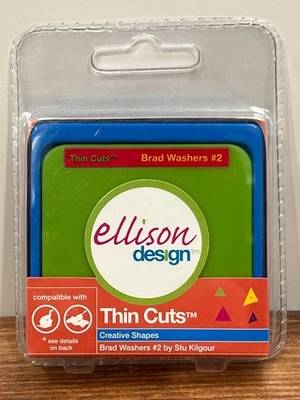 Sizzix 22157 Ellison Design Thin Cuts Creative Shapes Brad Washers #2 - Image 1 of 2
