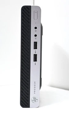 Windows 11 i5-8500t Mini PC HP ProDesk 400 G4 6-core i5 CPU 8GB DDR4 256GB SSD - Image 1 of 3