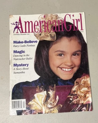 American Girl Doll Magazine November/December 1993 No Paper Doll GC - Image 1 of 4