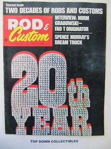Rod & Custom Magazine  May  1973    20 Years Of Rods & Customs - Bild 1 von 3
