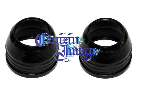 70-72 YAMAHA R5 FRONT FORK SEAL DUST BOOTS SET 2PIECES 21-RDFDBT Foto 1 de 1