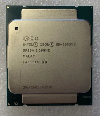 Intel Xeon E5-2603V3 SR20A 1.60GHz 6-Core LGA2011-3 - Image 1 of 2