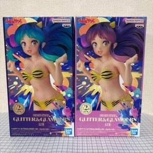Urusei Yatsura GLITTER & GLAMOURS LUM Sparkle Style Figure Set Of 2 Banpresto Jp - Picture 1 of 6
