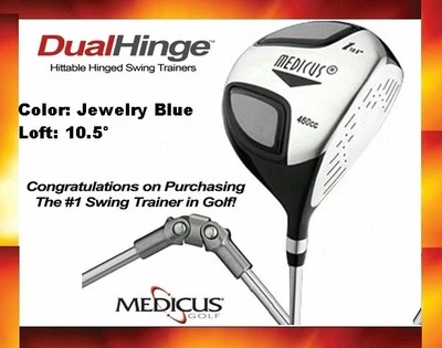 2025 new Medicus 460cc Driver Loft 10.5 DualHinge Golf club Training Aid Men RH Foto 1 de 4