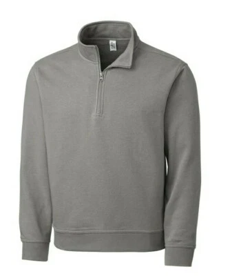 Pullover Clique Mainstage Performance Golf 1/4 Cremallera Rendimiento Sobretejido Carbón Foto 1 de 4