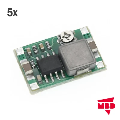 MASSIVEBUTDYNAMIC 5x Step Down Spannungsregler Mini 360 Modul HW-187 max. 3A Buck Wandler DC-DC