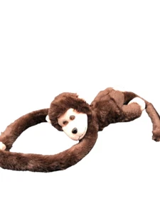 Brown Screeching Monkey Plush Toy Cute with Sound - Picture 1 of 5