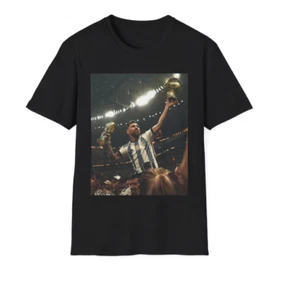 Unisex Lionel Messi T-Shirt, Sport Graphic Tee, Retro T-Shirt, Vintage Merch - Picture 1 of 4