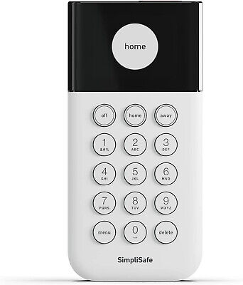 SimpliSafe Wireless Keypad Touch-to-Wake Technology For The Home Security System • 49.95$