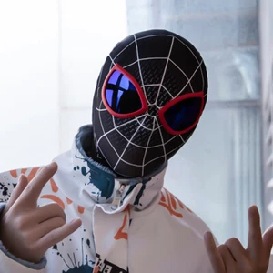 5Style Spider-Man Mask Miles Morales Venom Masks Cosplay Costumes Halloween Prop - Picture 1 of 14
