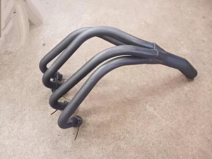 Honda cb750 sohc Cerakoted exhaust ..... Looks like a MAC system. Cafe, - Bild 1 von 15