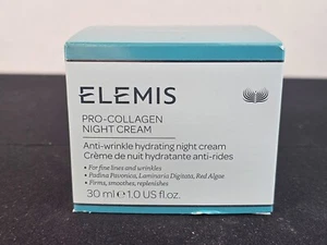 Elemis Pro Collagen Overnight Matrix Anti-Aging Night Cream - 1 oz/30 ml NEW - Picture 1 of 4