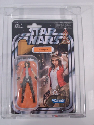 Star Wars Vintage Collection Doctor Aphra Hasbro 2018 VC 129 AFA 8.5 MOC Cover