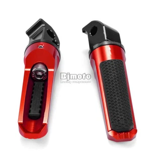 Footrests Foot Pegs Pedals For Yamaha XJR1300 MT-03 FZ6/FZ6R YZF R3 R15 R25 - Imagen 1 de 31