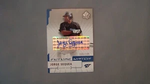 2004 SP Authentic Future Watch Jorge Sequea /195 Autograph Toronto Blue Jays - Picture 1 of 12