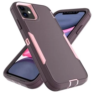 for iPhone 11 Case, Heavy Duty Shockproof Protective iPhone 11 Phone Purple - Picture 1 of 8