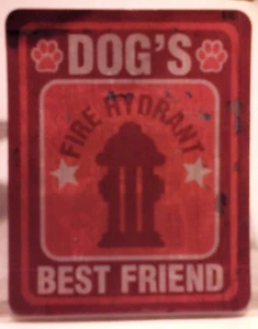 Dog's Best Friend Hydranten Magnet 3" x 3 1/2" - Bild 1 von 3