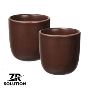 2x New STOCKHOLM 2025 Mugs Brown, 23 cl Rustic Ttraditional Japanese Aesthetics - Picture 1 of 3