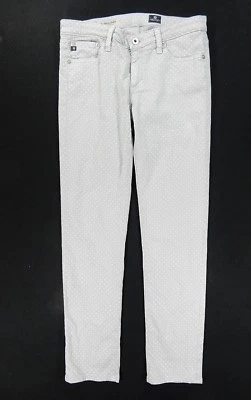 Adriano Goldschmied THE STEVIE ANKLE Slim Straight Leg Pants (Women's 27R) Gray - Image 1 of 4