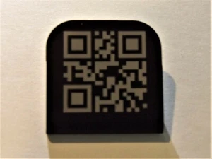 Lets Go Brandon QR Code Laser Etched Aluminum Hat Clip Brim-it - Picture 1 of 9