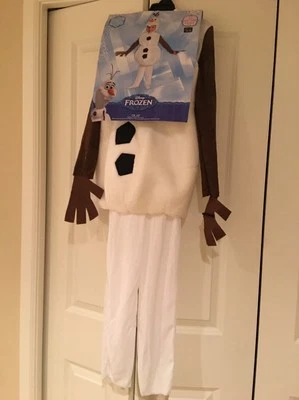 NUEVO DISFRAZ FROZEN OLAF DELUXE NIÑO PEQUEÑO TALLA GRANDE (4-6)  Foto 1 de 4