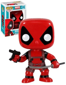 Funko POP! Marvel Universe #20 Deadpool (Sword & Gun) - New, Mint Condition - Picture 1 of 3