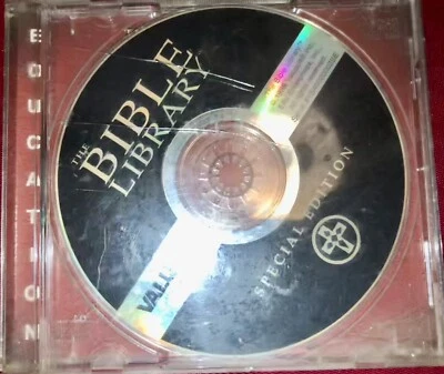 (UNTESTED!)(DIRTY!)The Bible Library Special Edition- Valusoft - Image 1 of 4