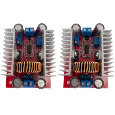 2PC 400W 15A DC-DC Step Up Boost Voltage Converter Power Supply Module Drive - Image 1 of 4