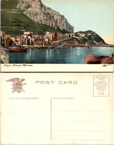 Postal de Capri Grande Marina Italia vista panorámica coleccionable - Imagen 1 de 1