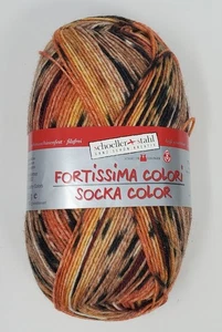 Schoeller + Stahl Fortissima Colori Socka Color Yarn Wool/Polyamide GRAND CANYON - Picture 1 of 4