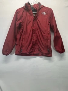 THE NORTH FACE YOUTH UNISEX NYLON JACKET LG BRICK RED/GRAY - Picture 1 of 11