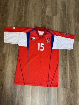 Футболка сборной Чехии Milan Baros неофициальная размер большой - Изображение 1 из 4