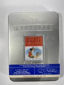 Walt Disney Treasures MICKEY MOUSE IN LIVING COLOR DVD 2-DVD Tin Sealed - Bild 1 von 2