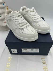 Men's Dior B 27 calf skin sneakers size 42 made in Italy - Picture 1 of 12