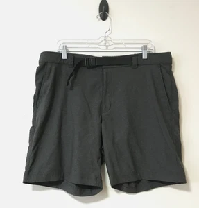 Columbia Shorts Size 38 Belted Pockets Button Lightweight 8" Inseam Golf Outdoor - Picture 1 of 17