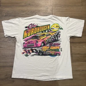 Vintage 1999 Jim Nordhougen Tee Large 41 Willy Nitro Coupe Racing Single Stitch - Picture 1 of 14
