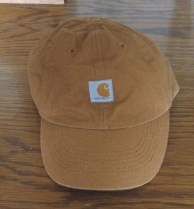 Carhartt Brown Infant Size Baseball Cap One Size - Picture 1 of 5