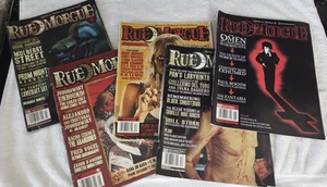 RUE MORGUE MAGAZINE - LOT OF 5 Random #s  Nice Mags! LOT-2 - Imagen 1 de 8