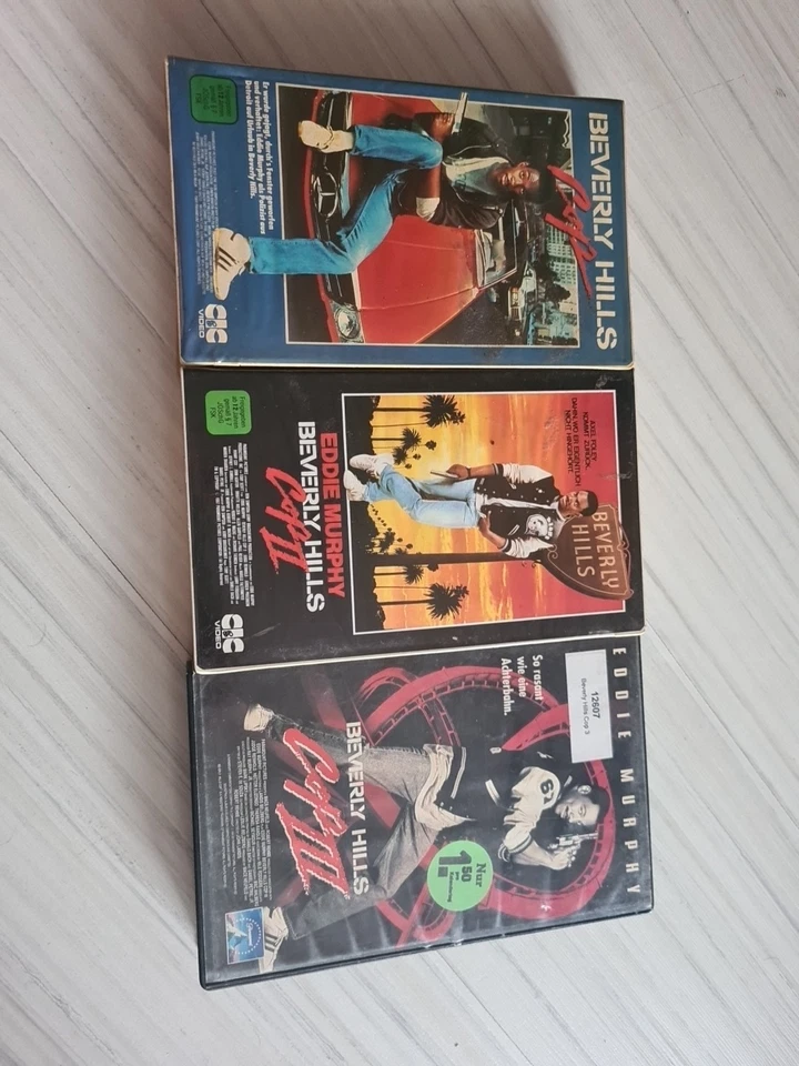 Beverly Hills Cop Video Sammlung - 3 VHS/Action-Komödie/Eddie Murphy/CIC - Bild 1 von 1