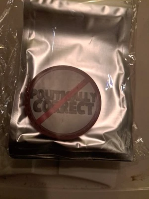 Parche moral PVC 5ive Star Gear - gancho y bucle - "políticamente correcto" - círculo de 2" Foto 1 de 2