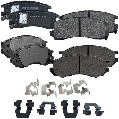 Front & Rear Brake Pads Set for Saturn SC2 SL2 SC1 SL1 SW2 SL 1996 - Image 1 of 4